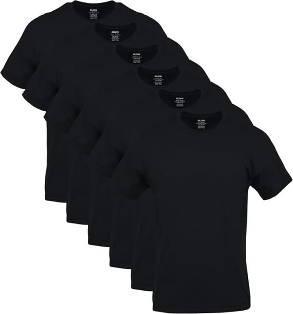 Gildan Men's Crew T-Shirt Multipack - Soft, Durable, and Comfortable