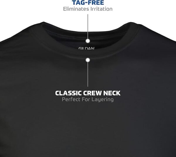 Gildan Men's Crew T-Shirt Multipack - Soft, Durable, and Comfortable