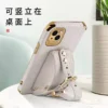 Luxury Soft Anti Drop Wrist Leather Phone Case For Iphone 12 13 14 15 16 PRO MAX Samsung S25 S22 S23 S24 FE Ultra Plus Note 20