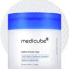 Medicube Zero Pore Pads - Dual-Textured Exfoliating and Pore-Tightening Toner Pads