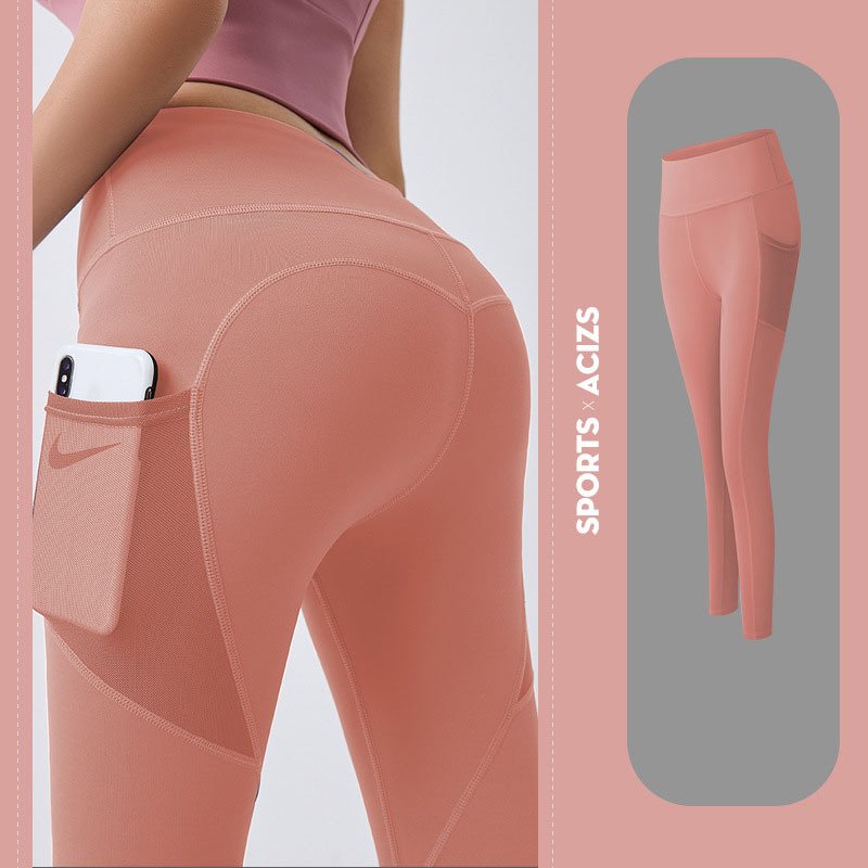 High-Waist Yoga Leggings for Women – Tummy Control, Pockets, Perfect for Gym, Jogging & Fitness - Image 9