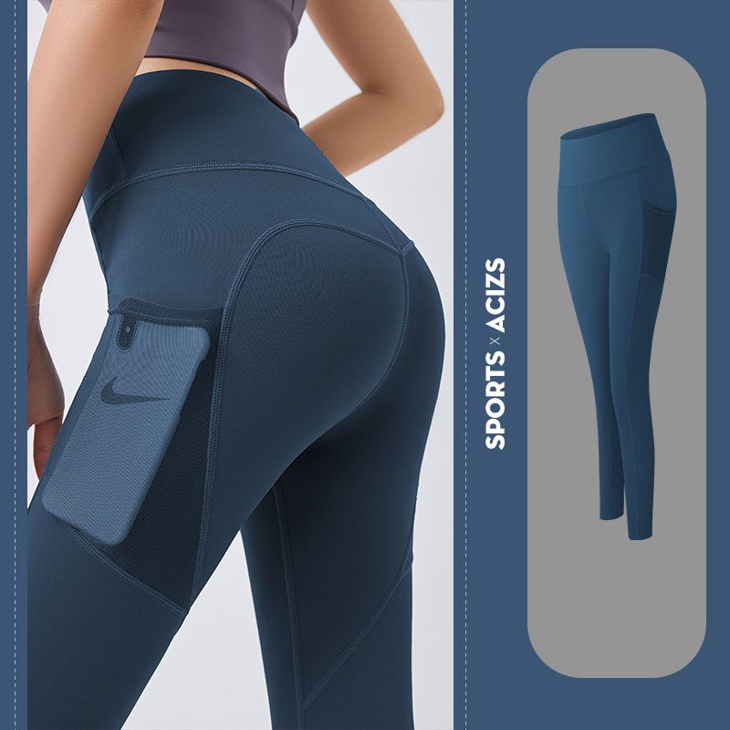 High-Waist Yoga Leggings for Women – Tummy Control, Pockets, Perfect for Gym, Jogging & Fitness - Image 7