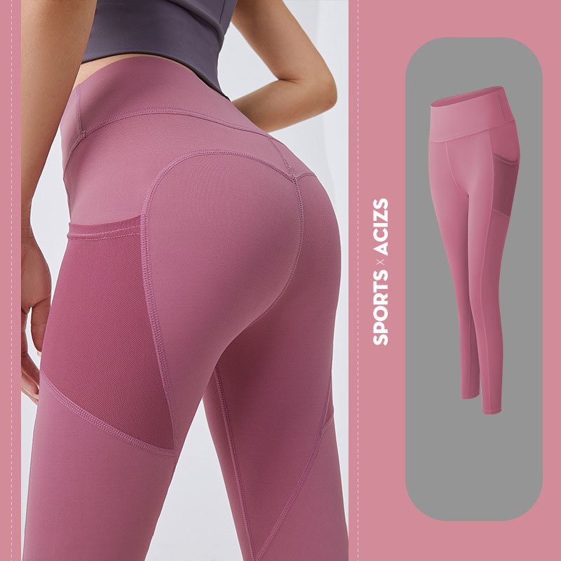 High-Waist Yoga Leggings for Women – Tummy Control, Pockets, Perfect for Gym, Jogging & Fitness - Image 6