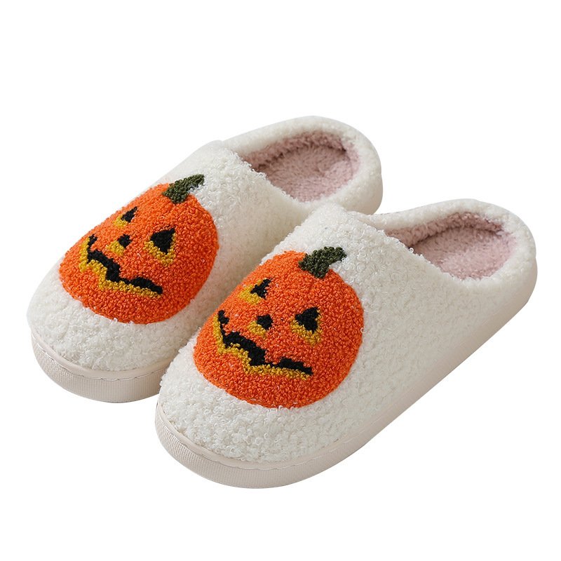 Cozy Pumpkin Slippers – Halloween Indoor Warmth for Men & Women - Image 6