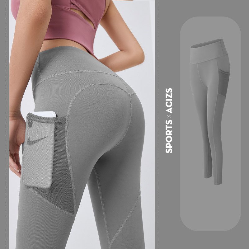High-Waist Yoga Leggings for Women – Tummy Control, Pockets, Perfect for Gym, Jogging & Fitness - Image 10