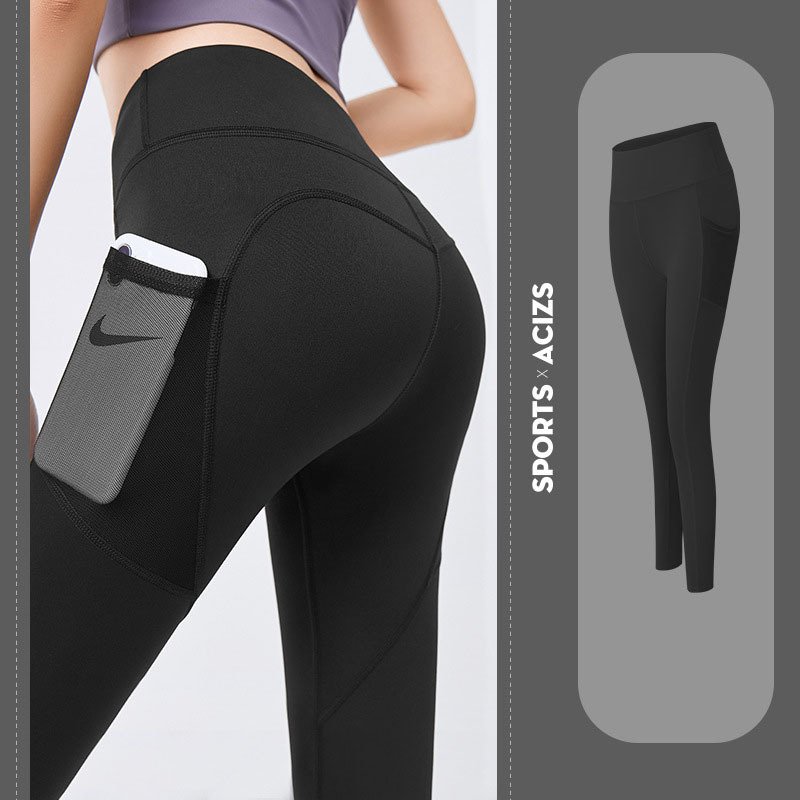 High-Waist Yoga Leggings for Women – Tummy Control, Pockets, Perfect for Gym, Jogging & Fitness - Image 4