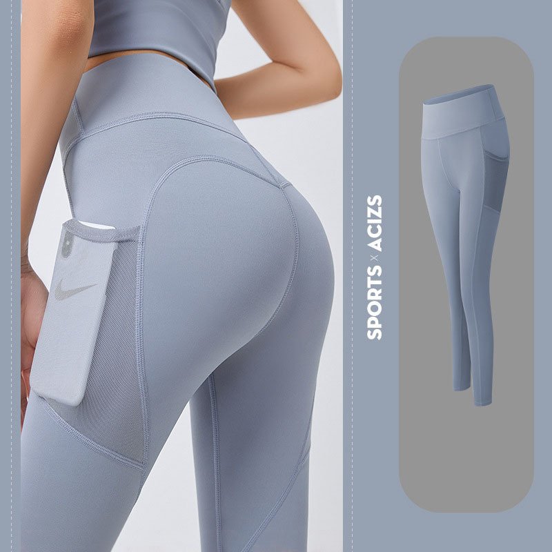 High-Waist Yoga Leggings for Women – Tummy Control, Pockets, Perfect for Gym, Jogging & Fitness - Image 2